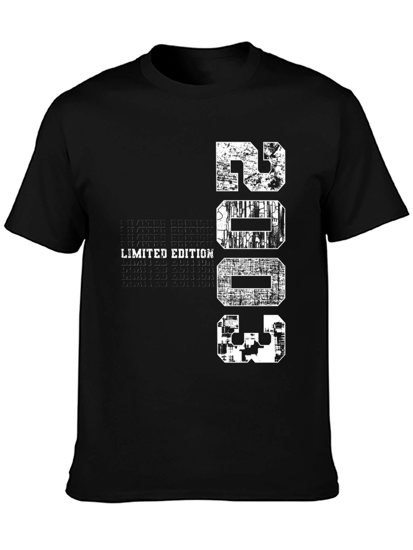 Limited Edition 2003 Graphic Tee - Distressed Style