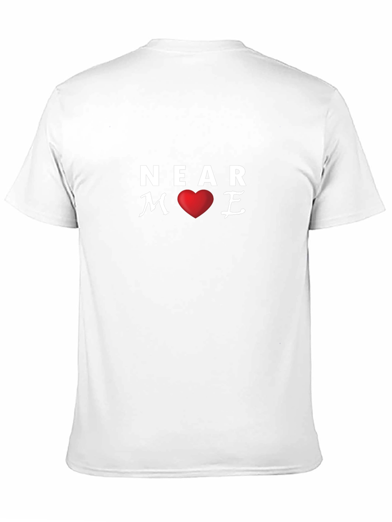 Near Heart Me Black T-Shirt