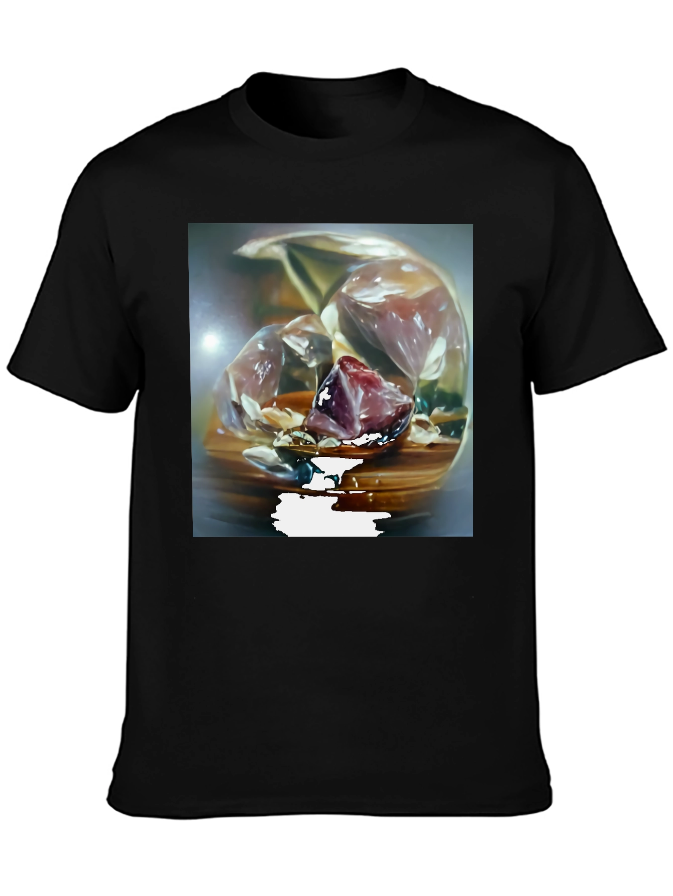 Abstract Food Art T-Shirt