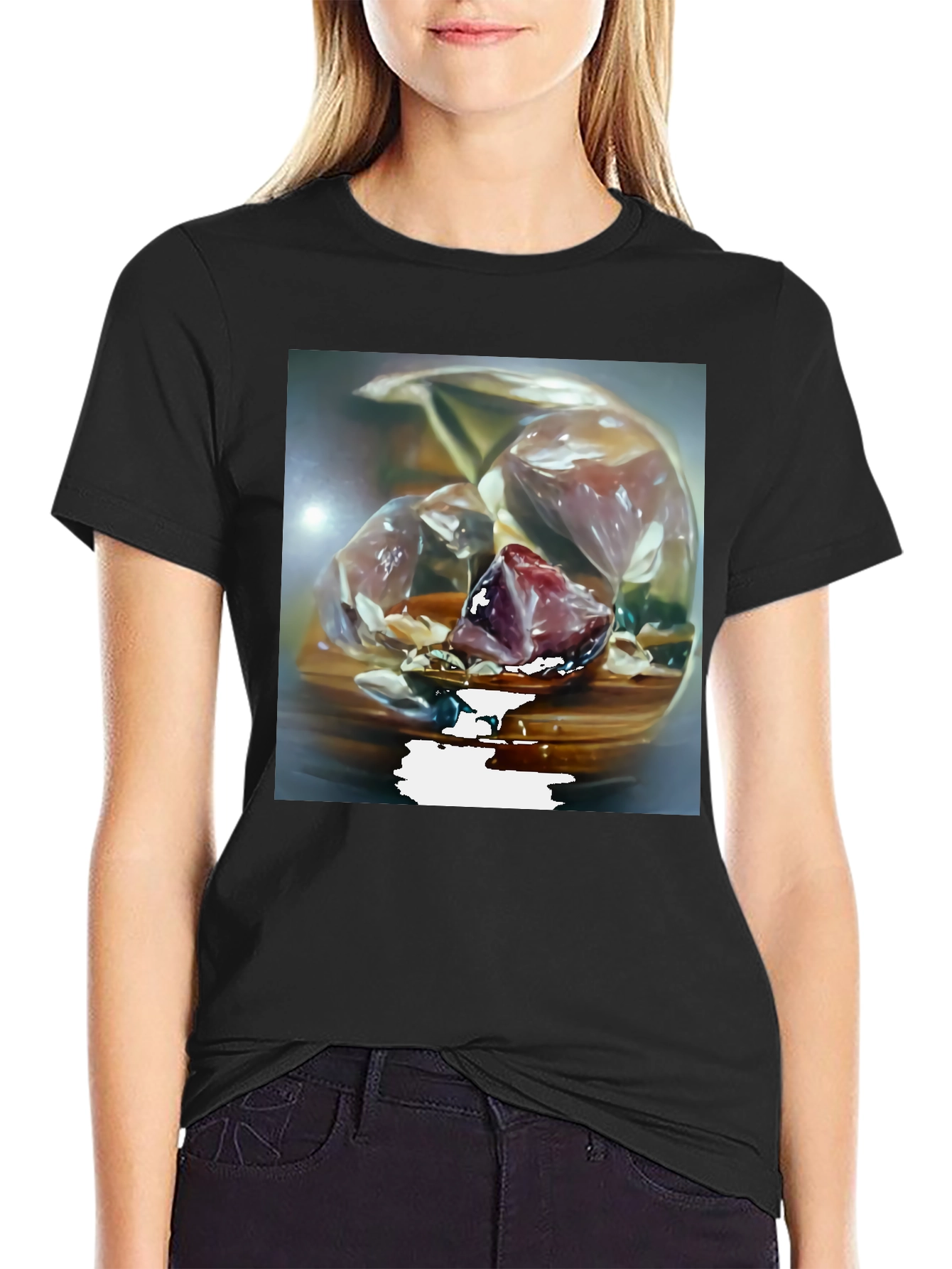 Abstract Food Art T-Shirt