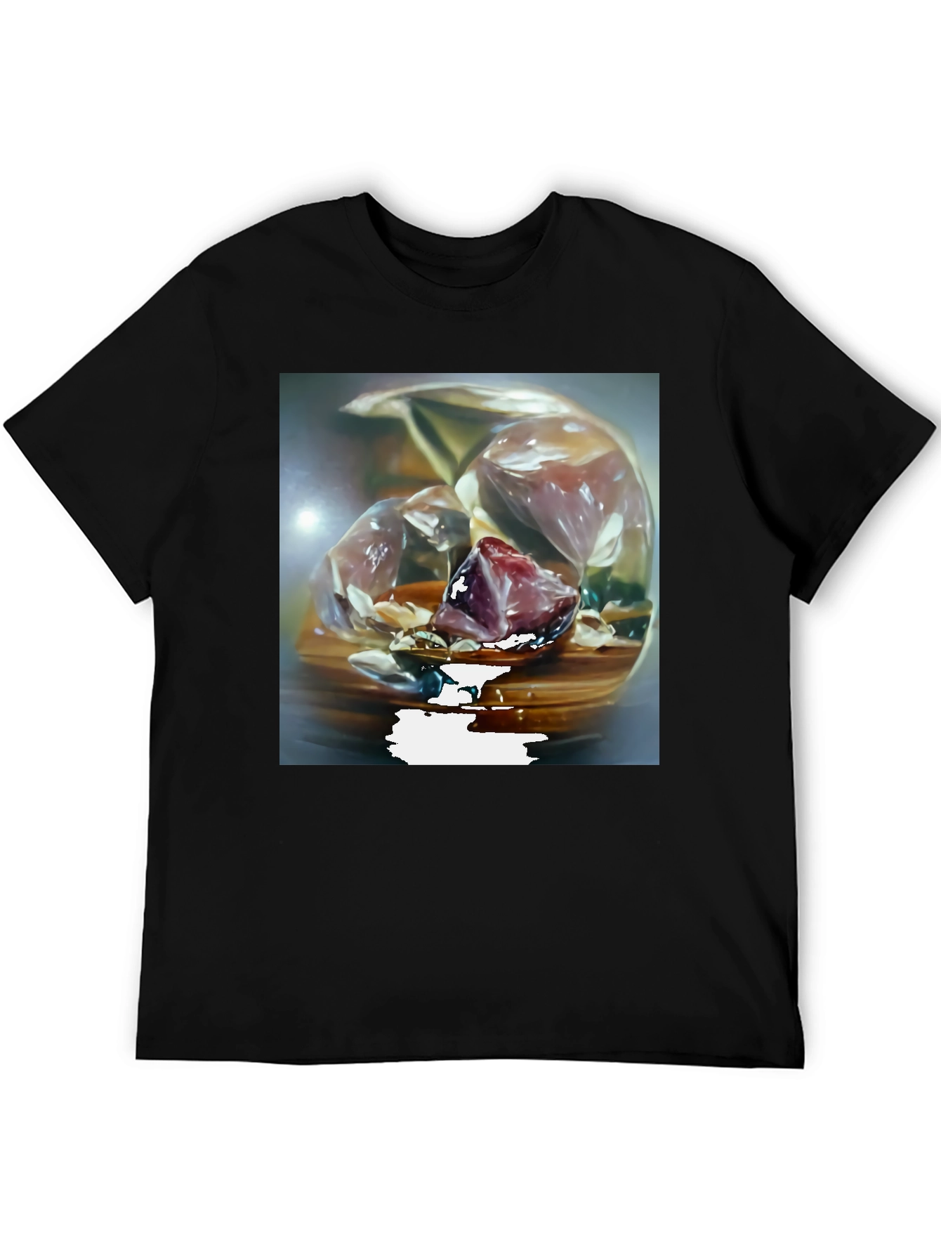 Abstract Food Art T-Shirt