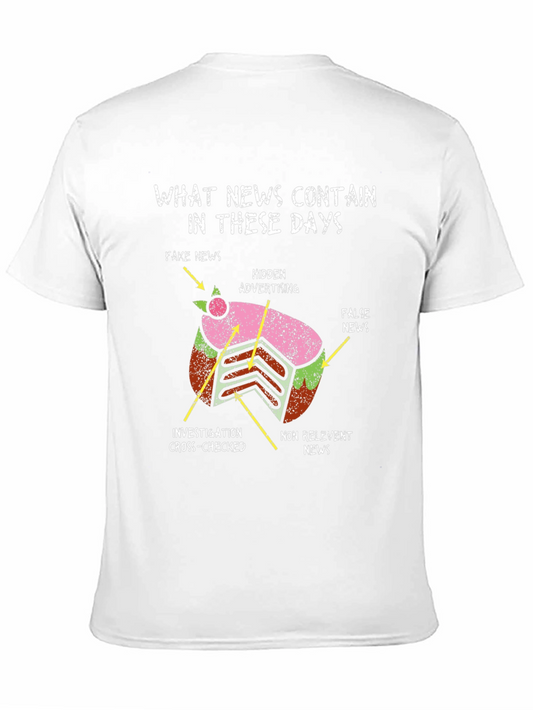 Humorous News Critique T-Shirt