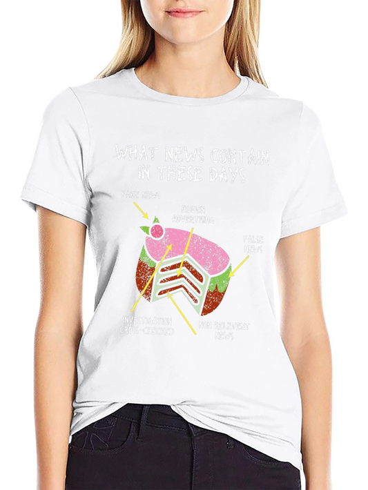 Humorous News Critique T-Shirt