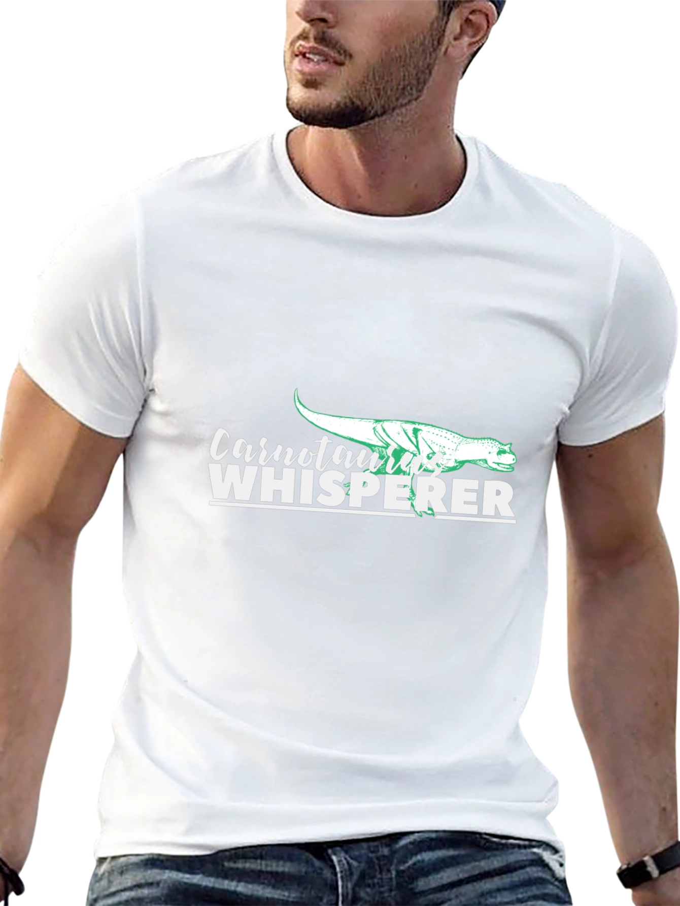Carnotaurus Whisperer Graphic T-Shirt