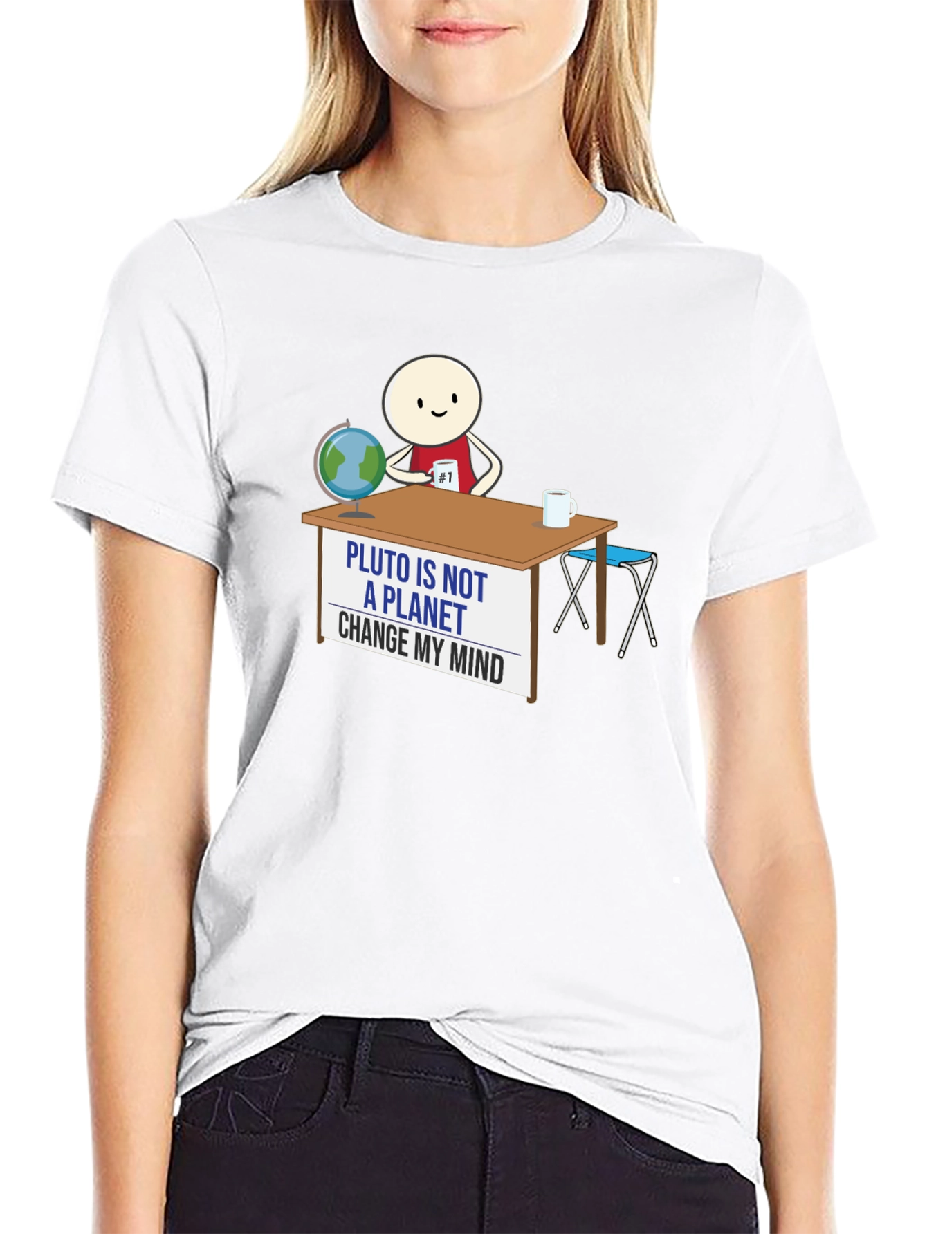 Pluto Debate T-Shirt - Change My Mind Tee