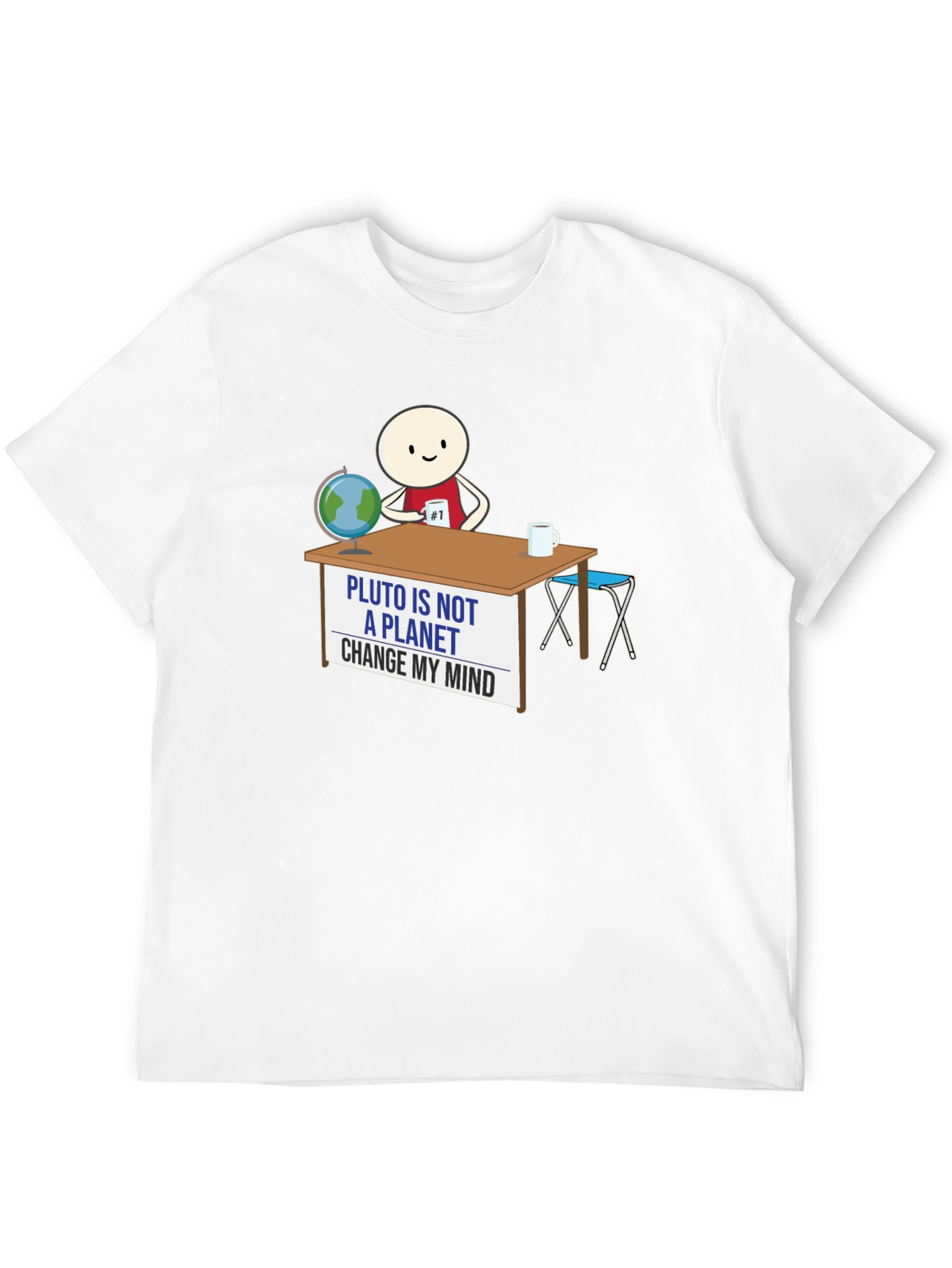Pluto Debate T-Shirt - Change My Mind Tee