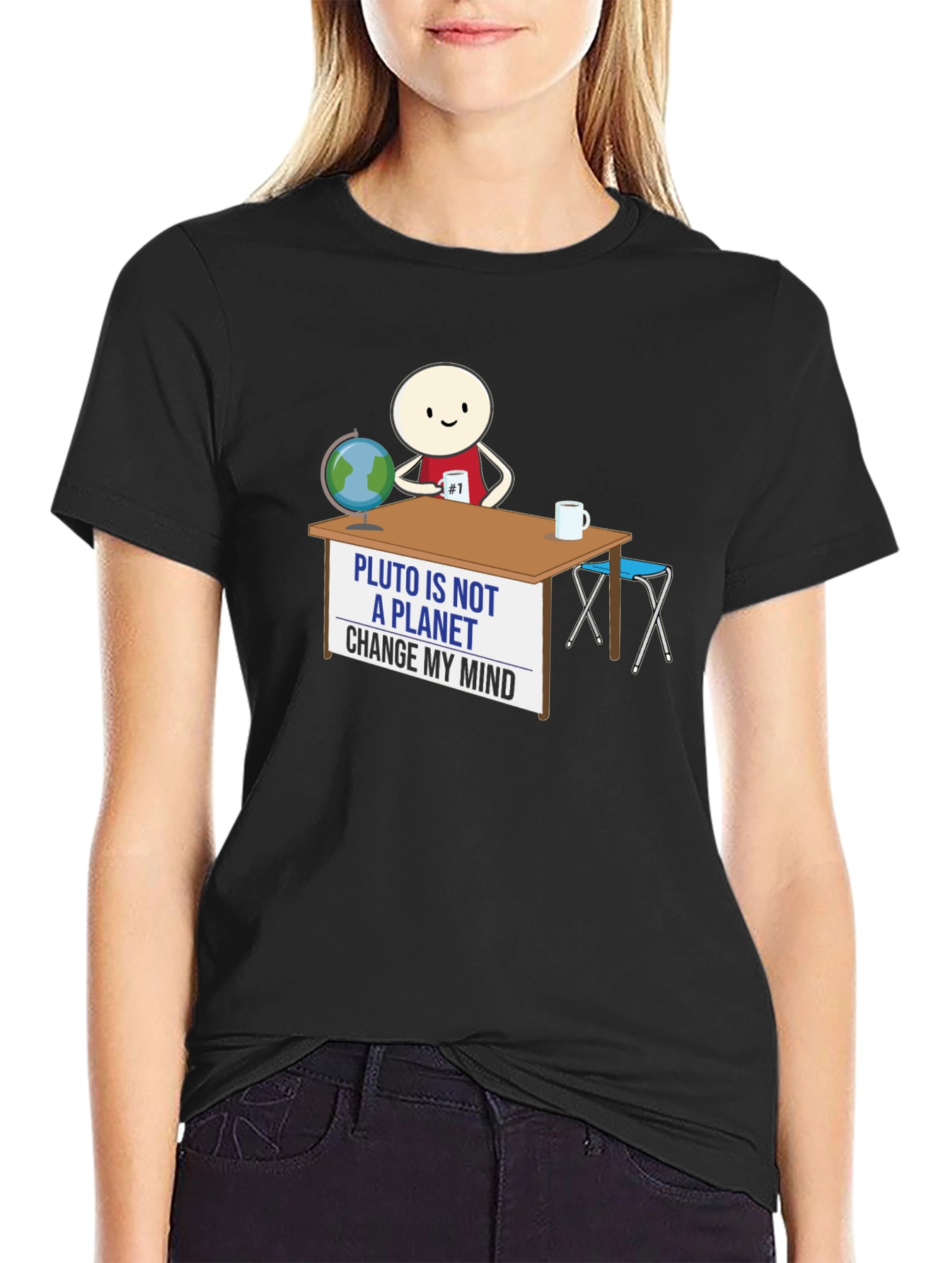 Pluto Debate T-Shirt - Change My Mind Tee