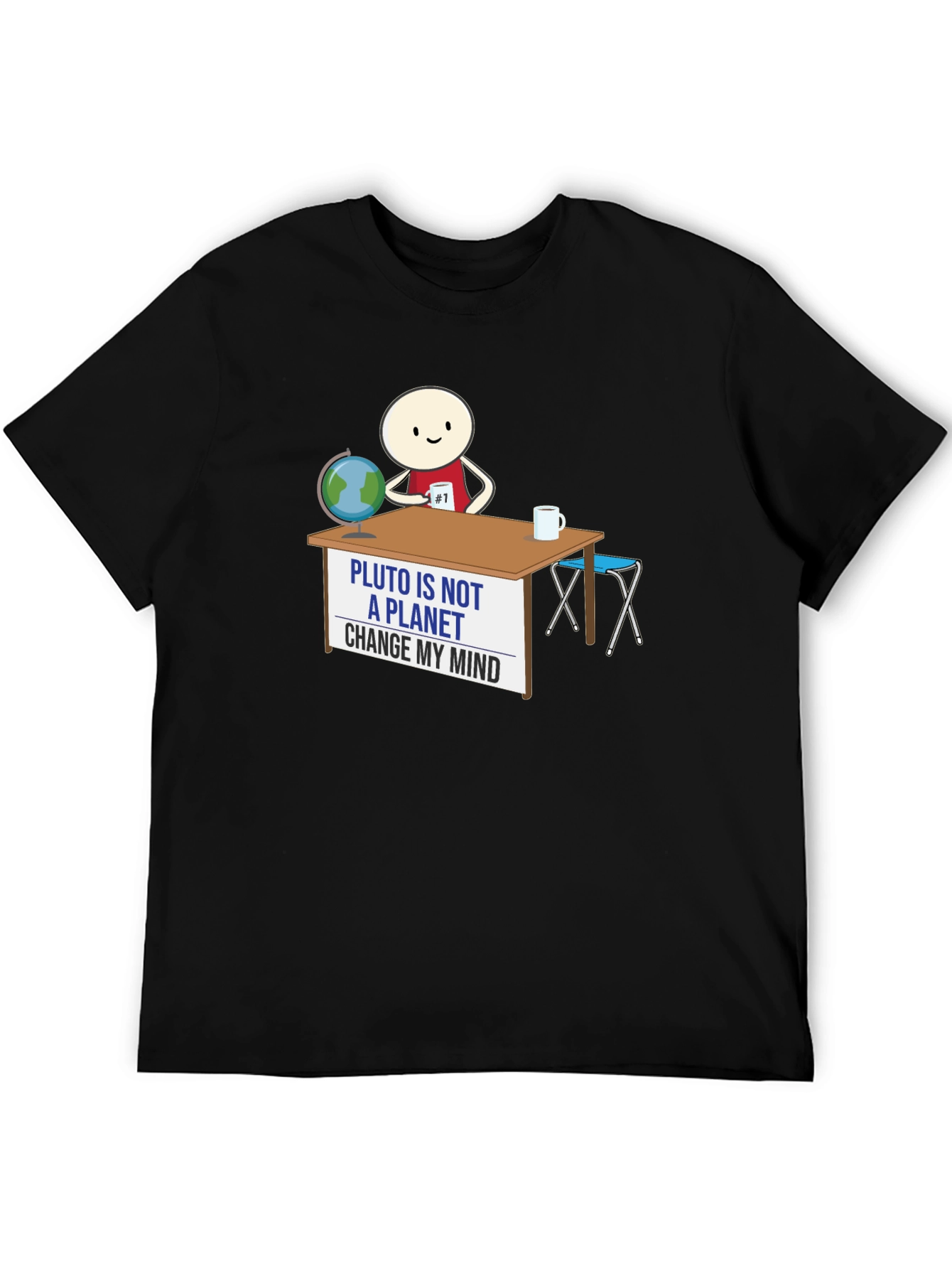 Pluto Debate T-Shirt - Change My Mind Tee