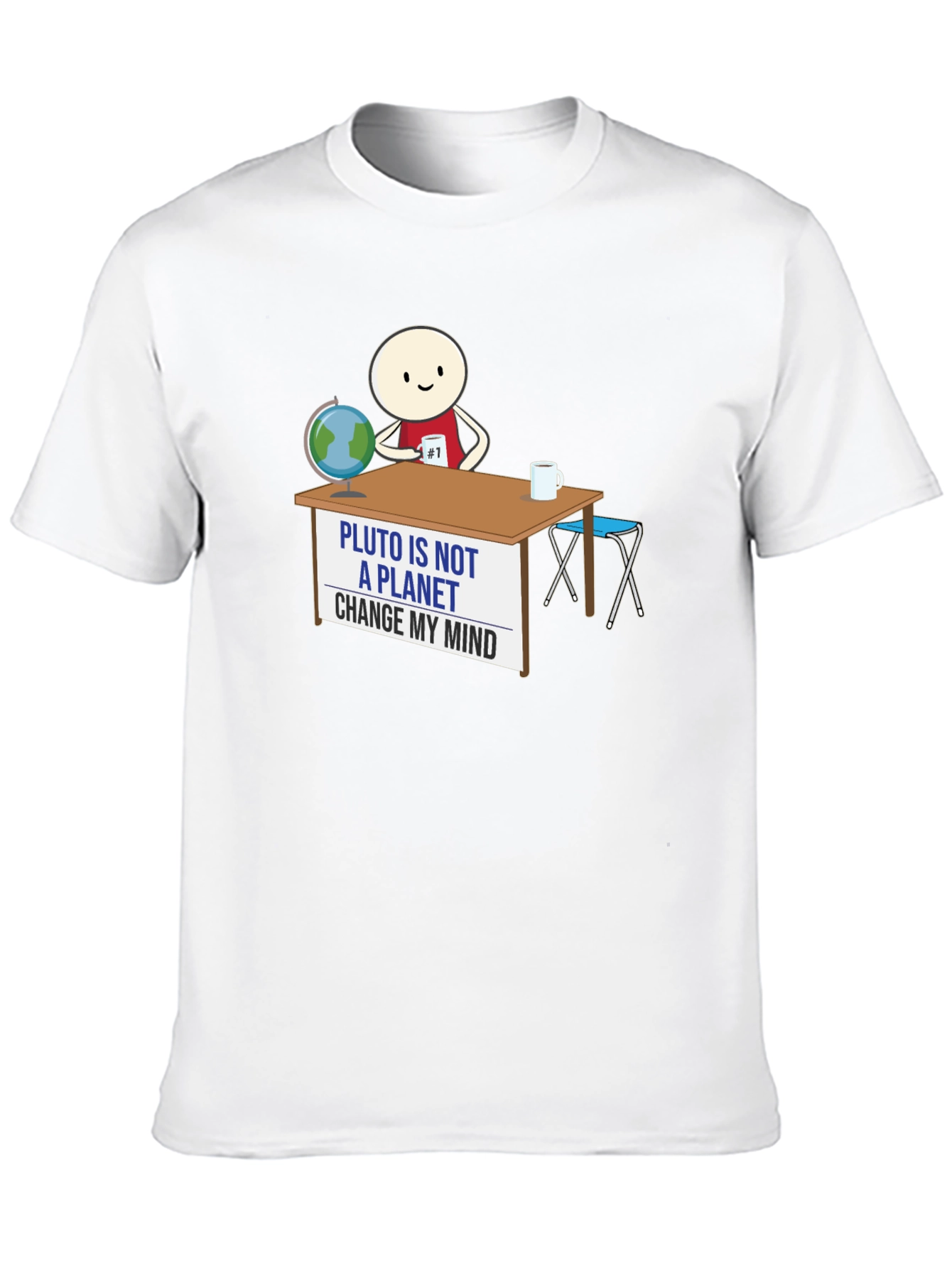 Pluto Debate T-Shirt - Change My Mind Tee