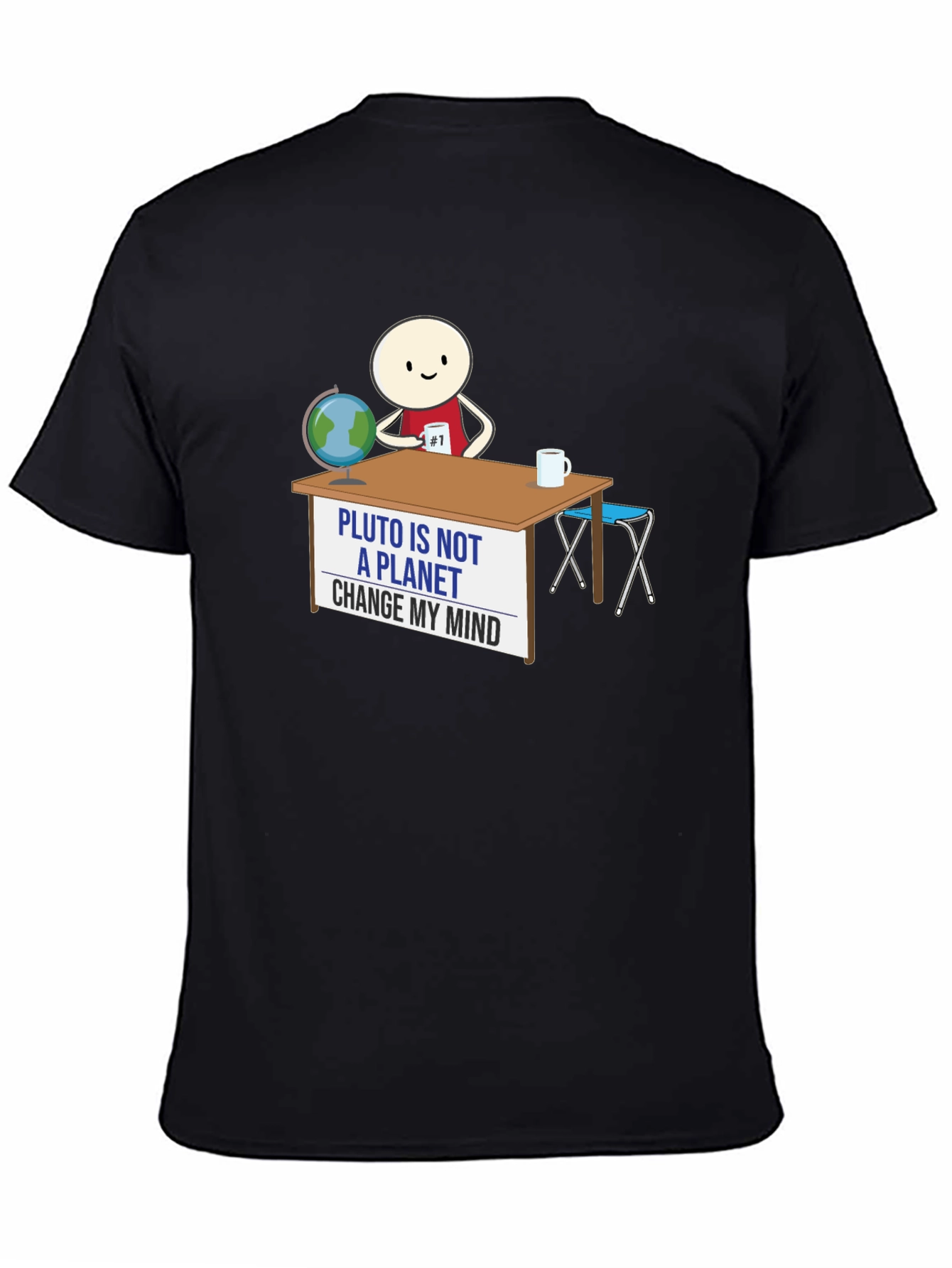 Pluto Debate T-Shirt - Change My Mind Tee