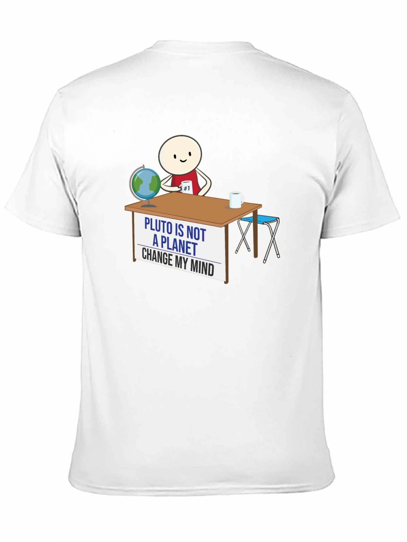 Pluto Debate T-Shirt - Change My Mind Tee