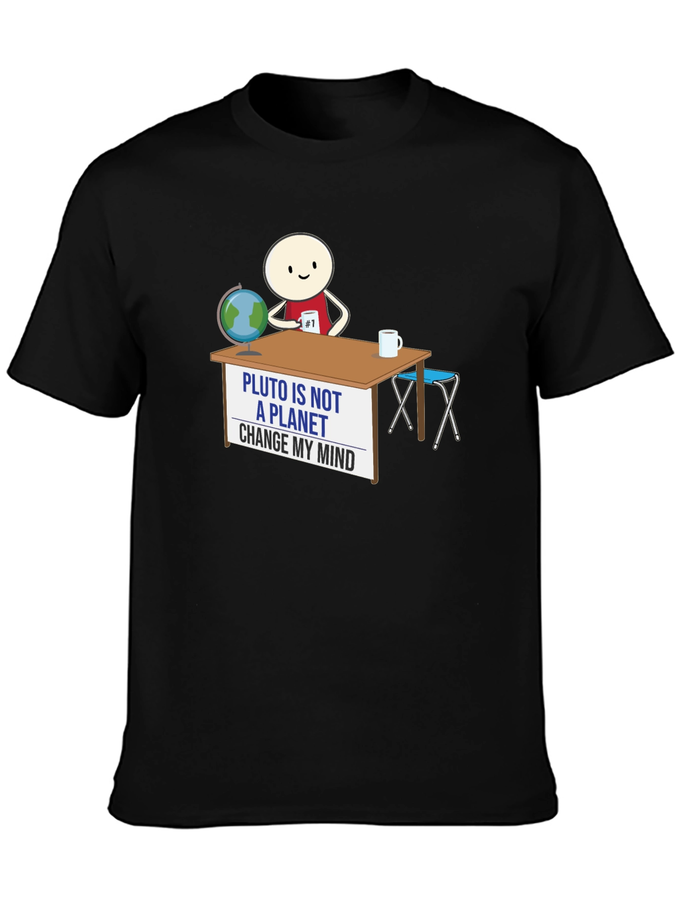Pluto Debate T-Shirt - Change My Mind Tee