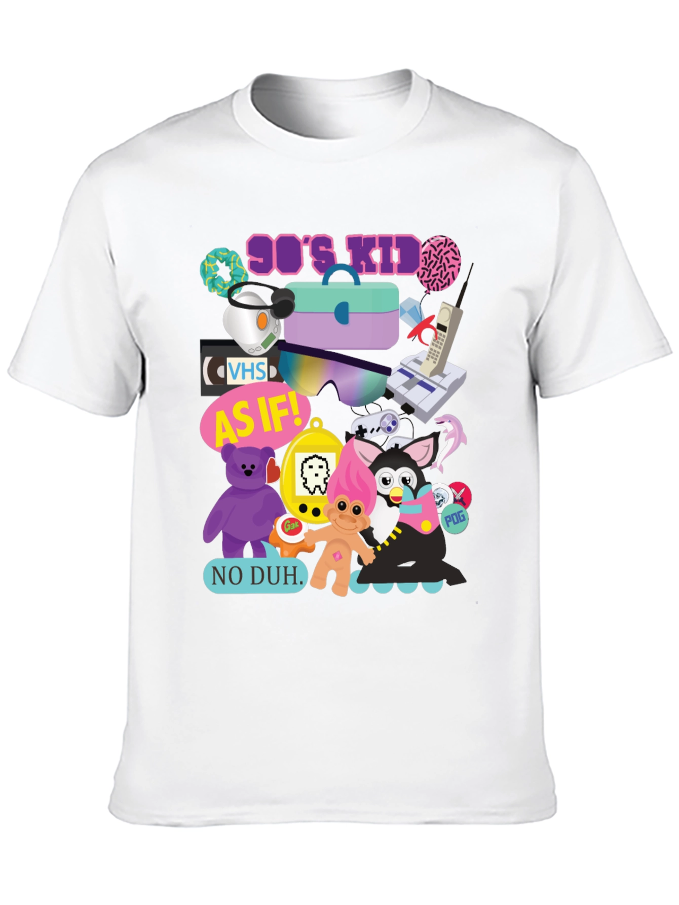 90s Kid Throwback Graphic Tee