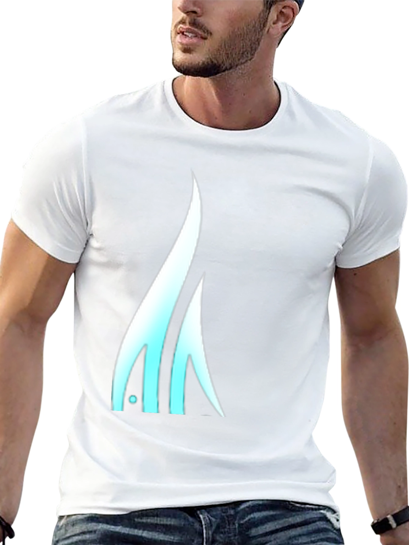 Modern Graphic Tee - Cool Abstract Design