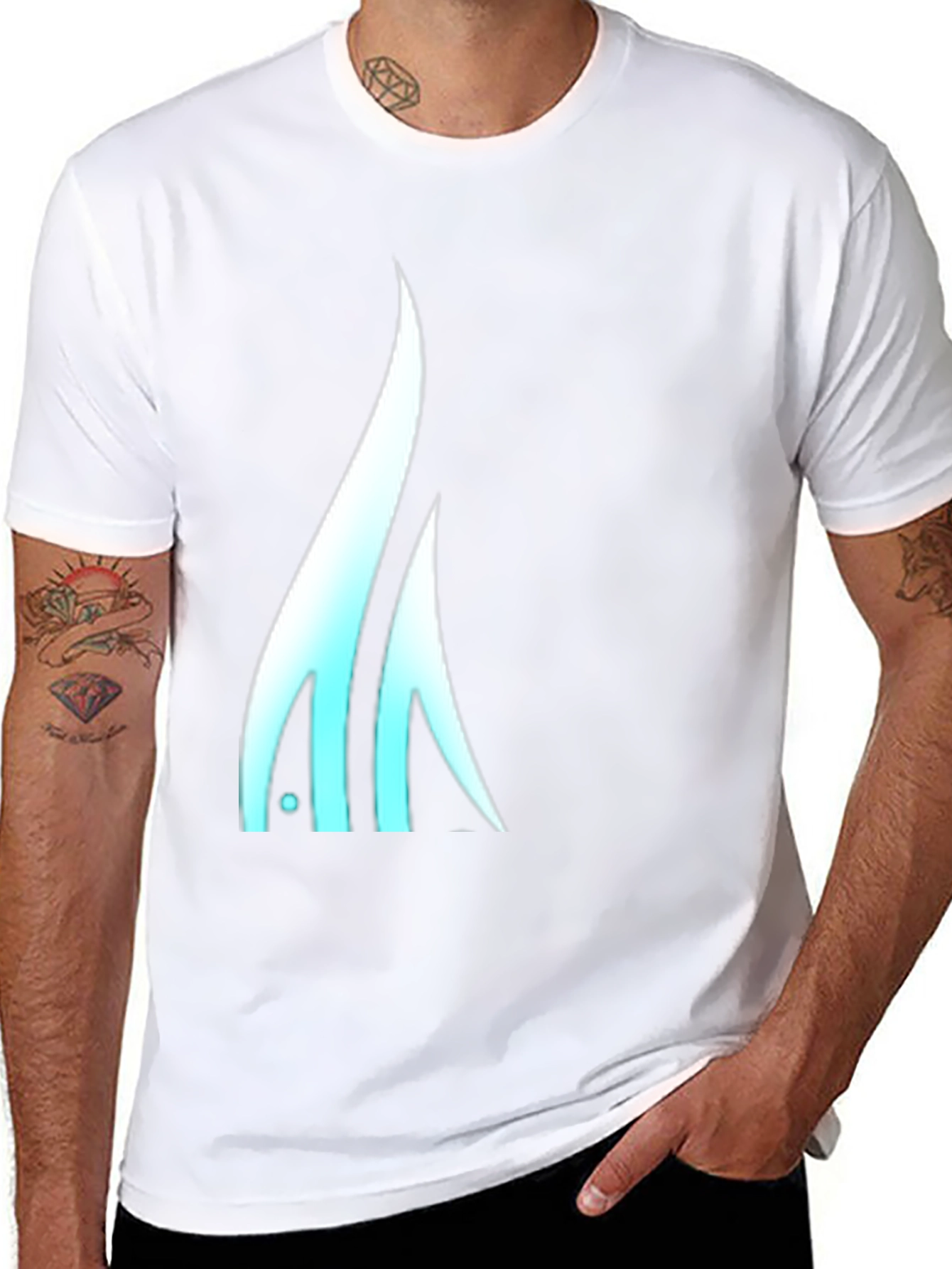 Modern Graphic Tee - Cool Abstract Design