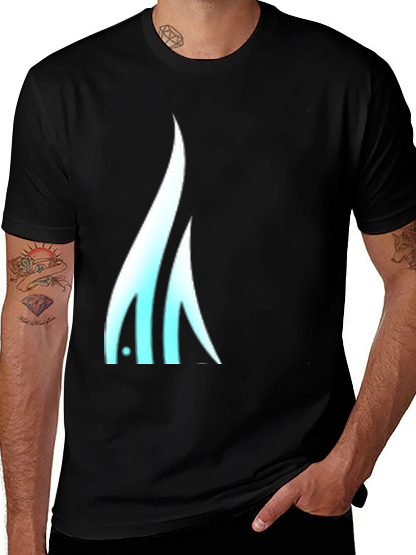 Modern Graphic Tee - Cool Abstract Design