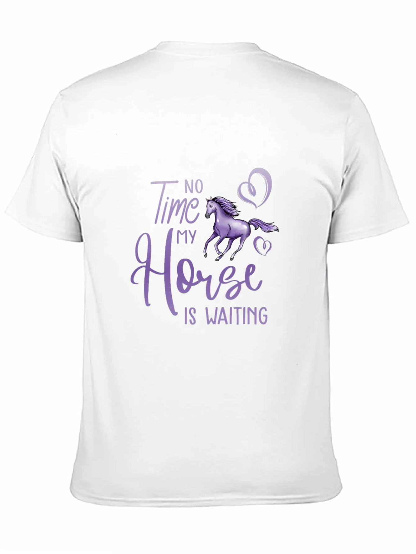 No Time My Horse Is Waiting T-Shirt