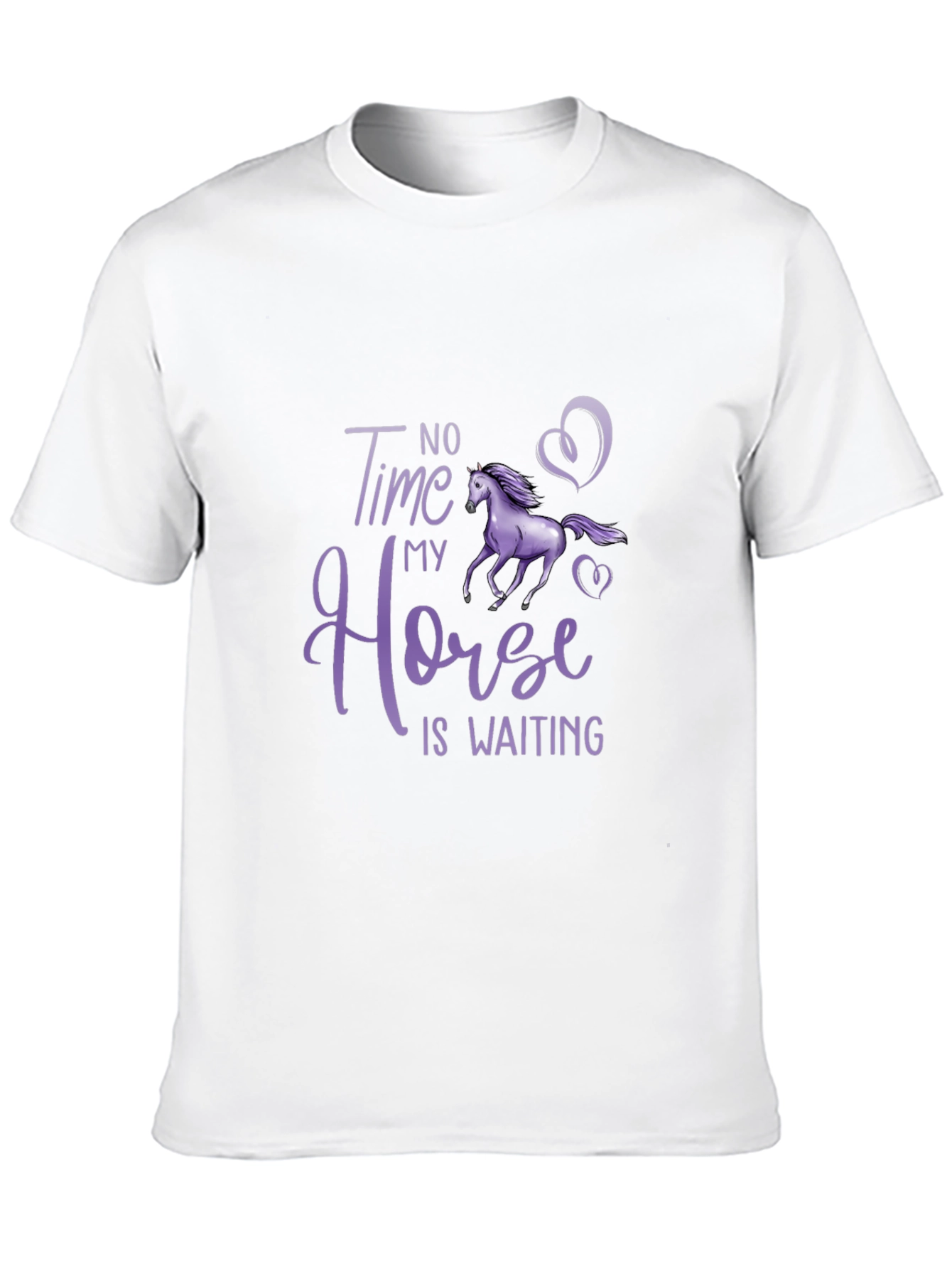 No Time My Horse Is Waiting T-Shirt