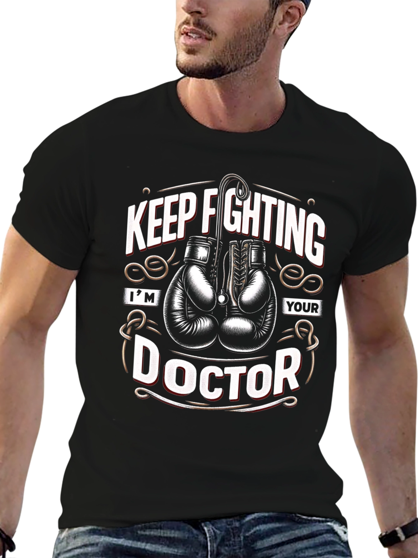 Keep Fighting Doctor T-Shirt
