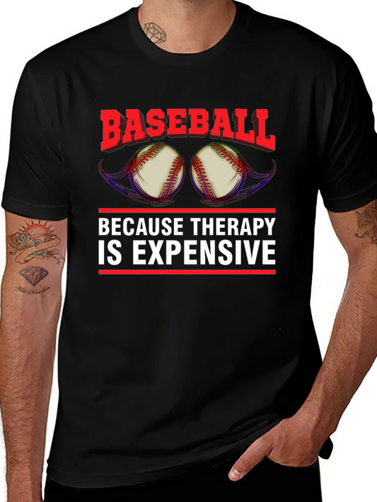 Baseball Therapy Graphic Tee