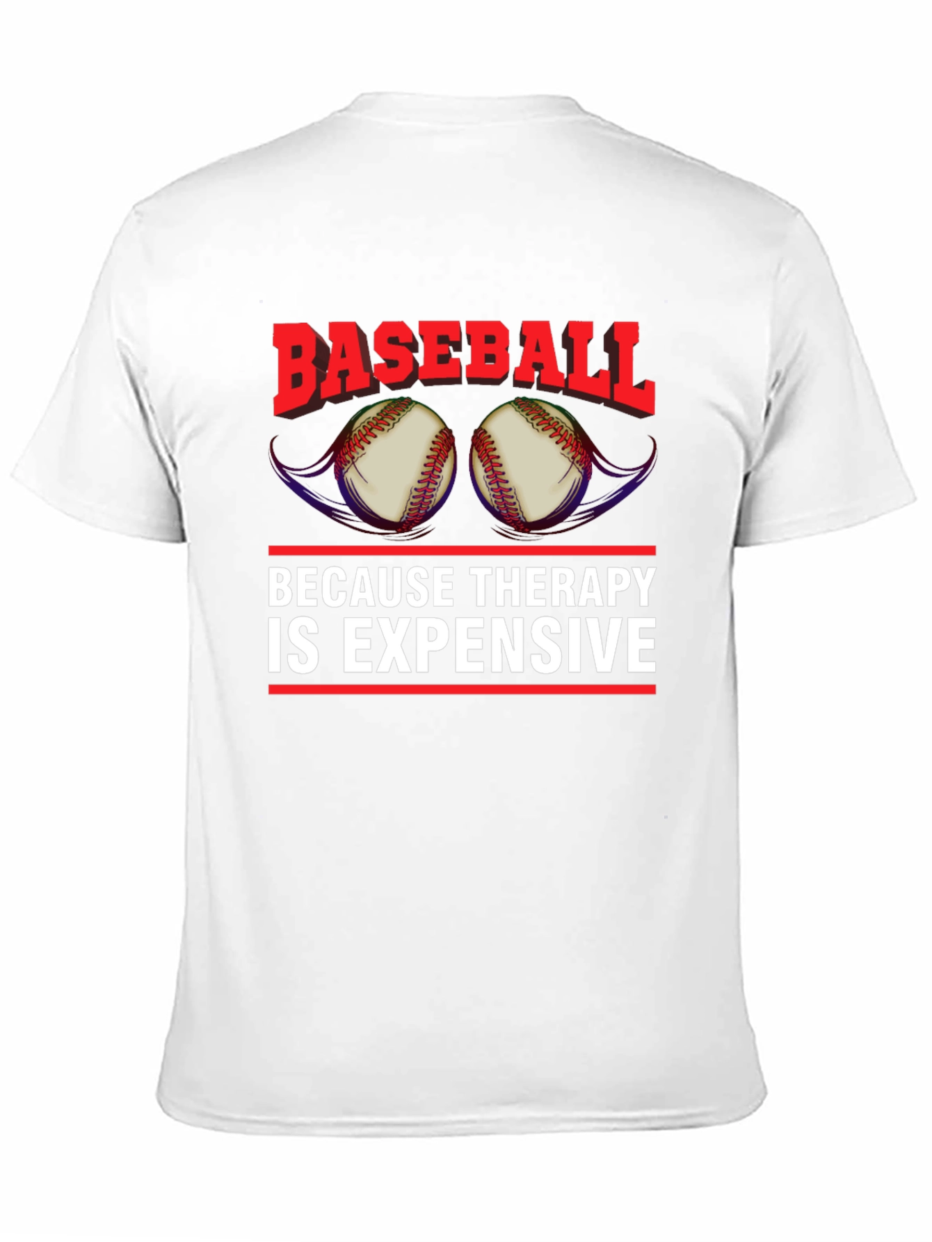 Baseball Therapy Graphic Tee