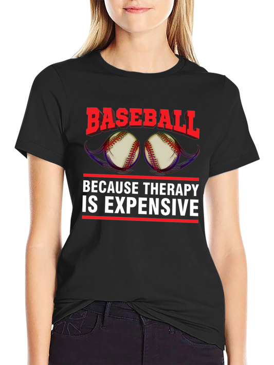 Baseball Therapy Graphic Tee