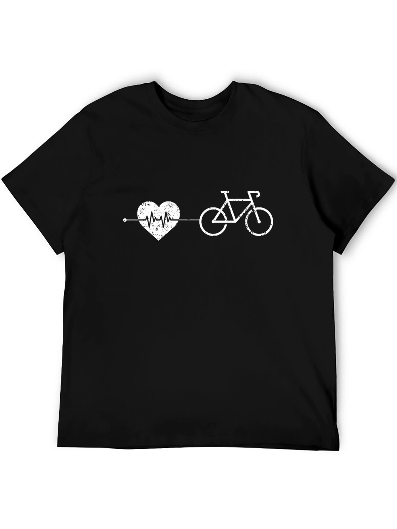 Heartbeat Bicycle Graphic Tee
