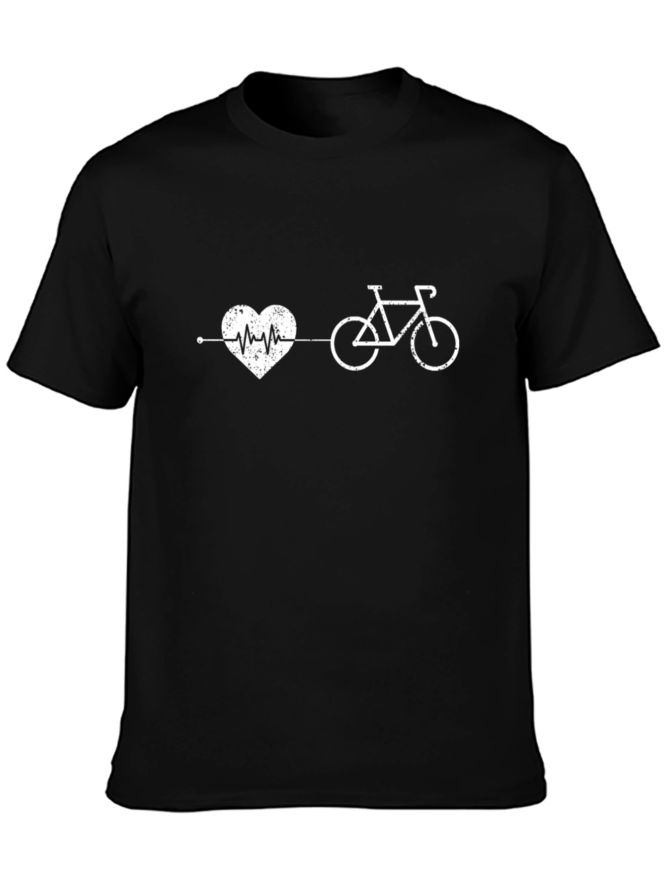 Heartbeat Bicycle Graphic Tee