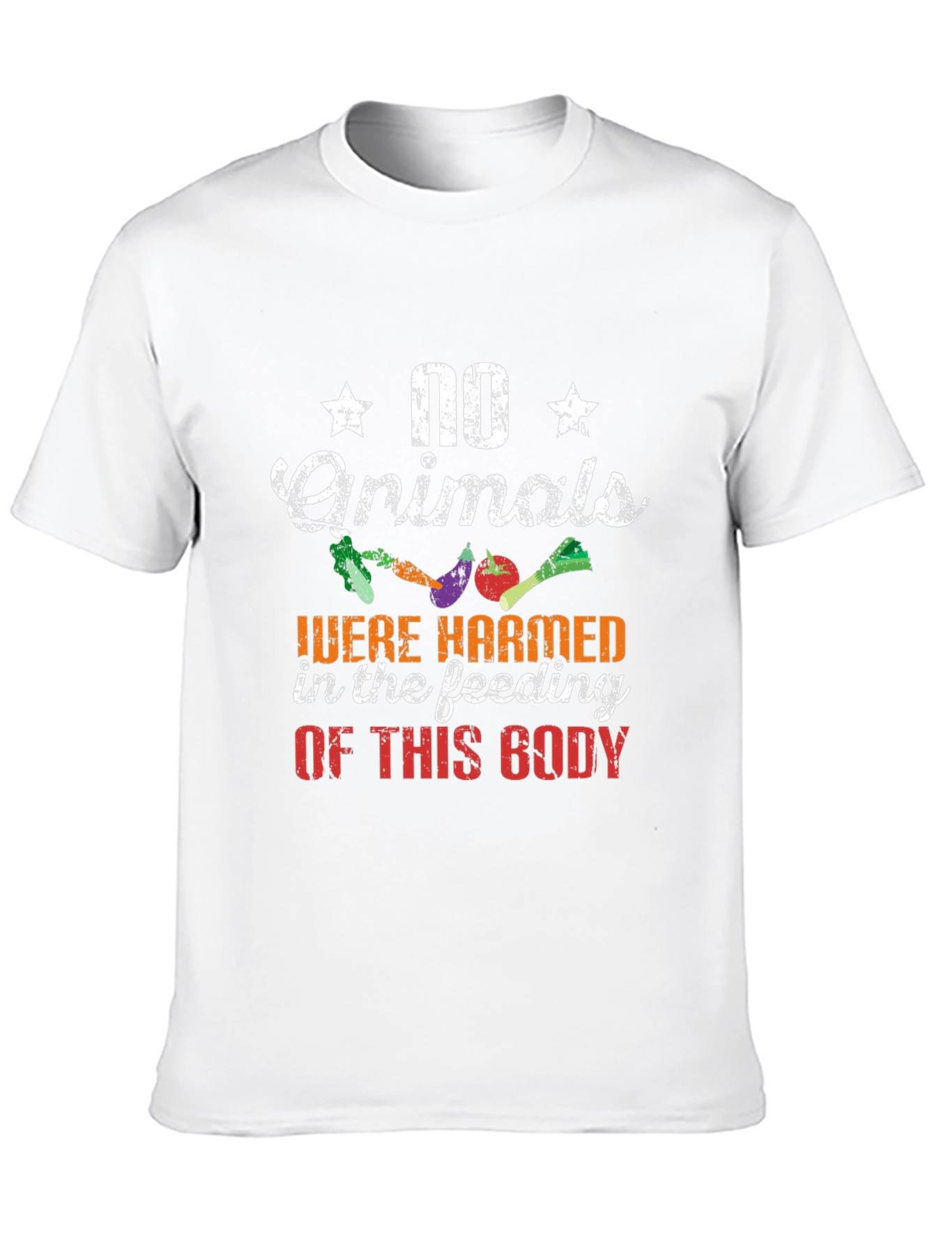 Vegan T-Shirt: No Animals Were Harmed
