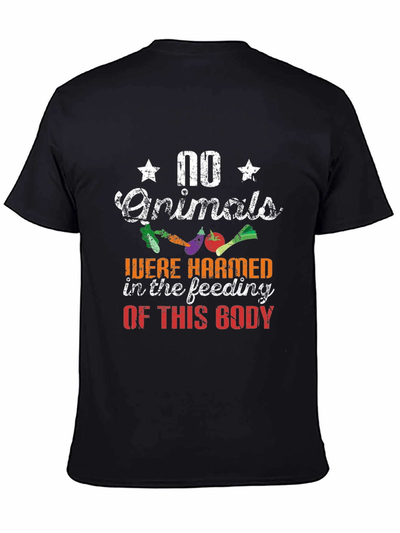 Vegan T-Shirt: No Animals Were Harmed