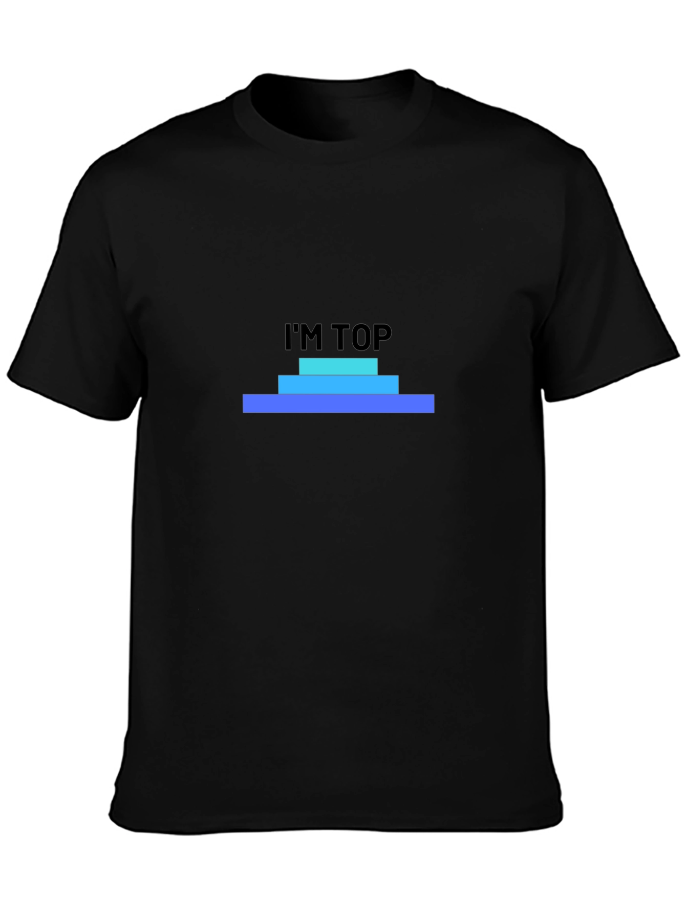 Im Top Black T-Shirt