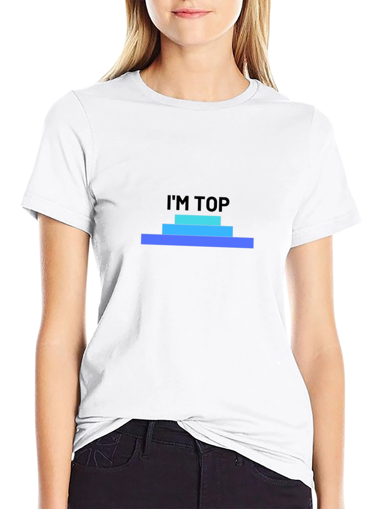 Im Top Black T-Shirt