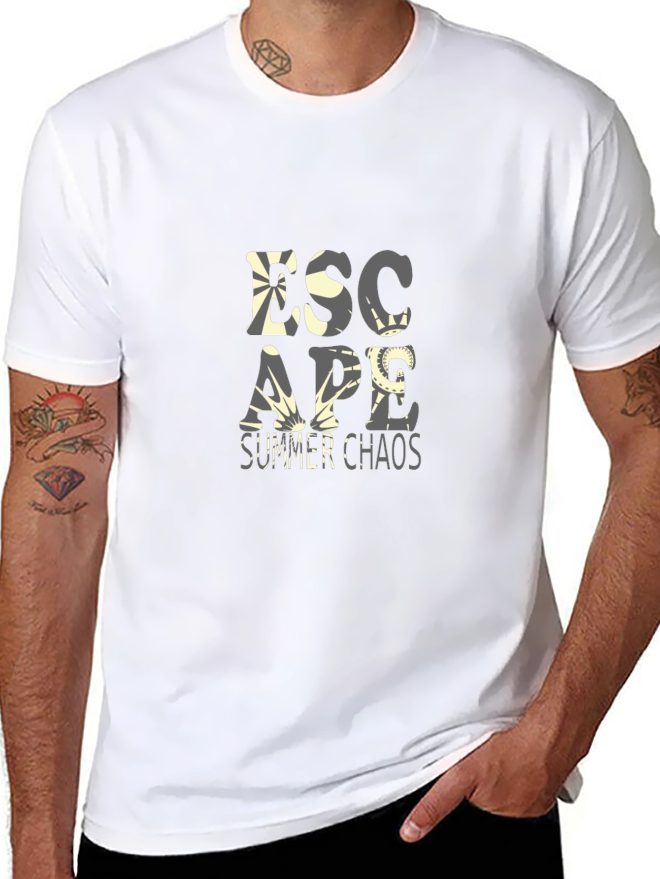 Escape Summer Chaos Graphic T-Shirt