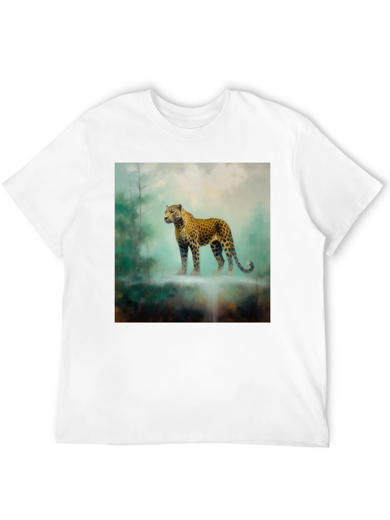 Leopard Print T-Shirt - Wildlife Design