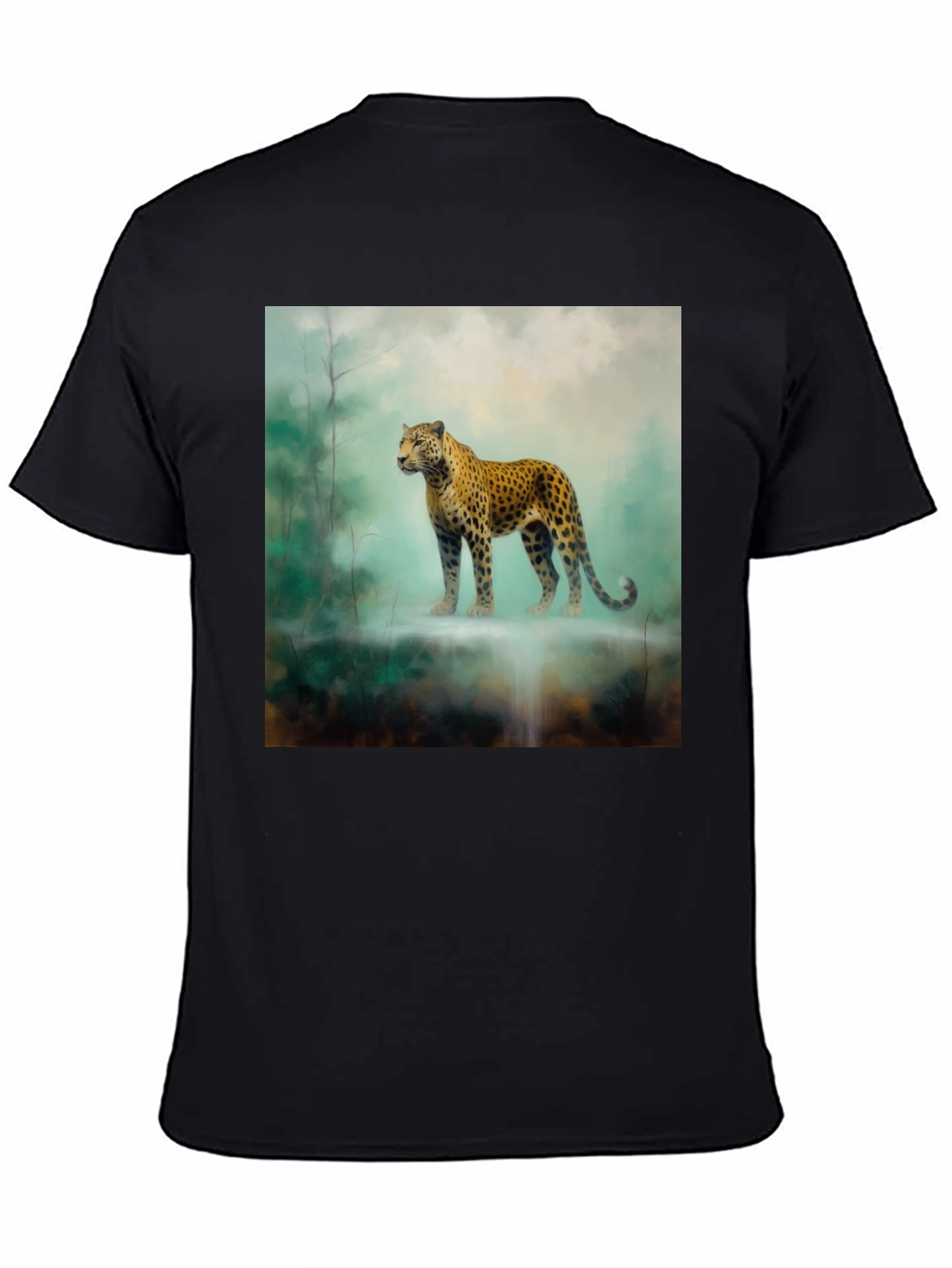 Leopard Print T-Shirt - Wildlife Design