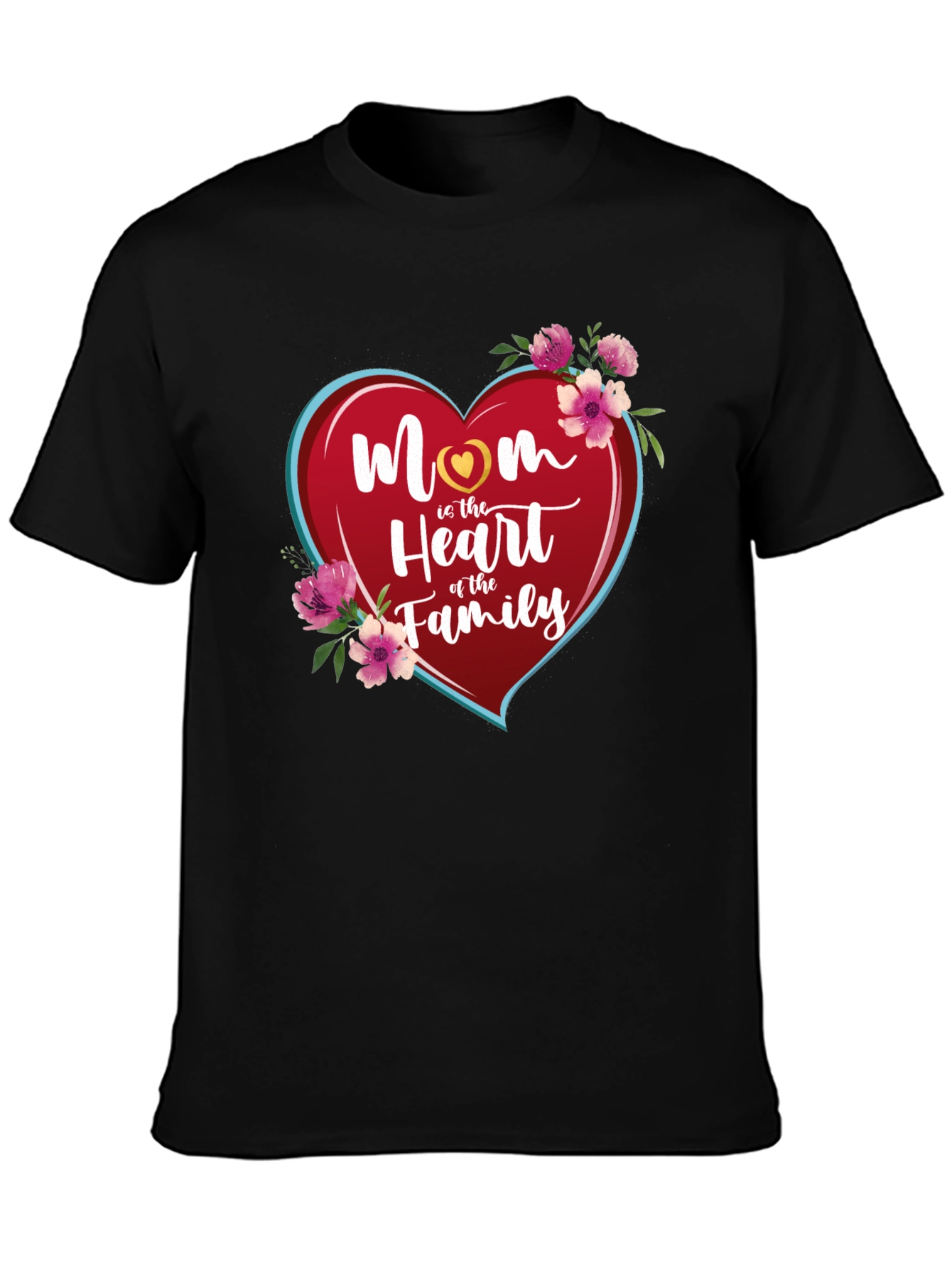 Mom Heart of the Family Graphic Tee