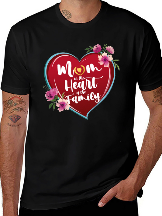 Mom Heart of the Family Graphic Tee