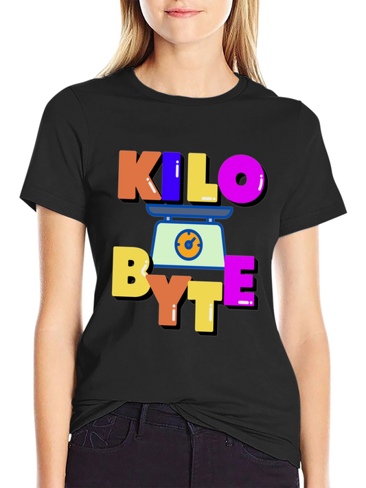Kilobyte Scale Funny Geeky T-Shirt