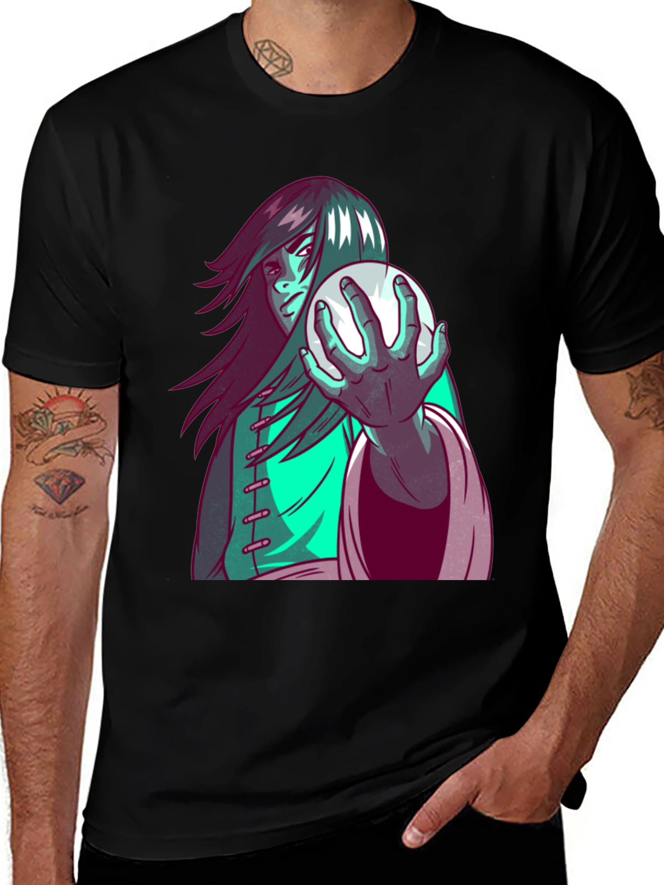 Mystic Orb T-Shirt: Unique Graphic Tee