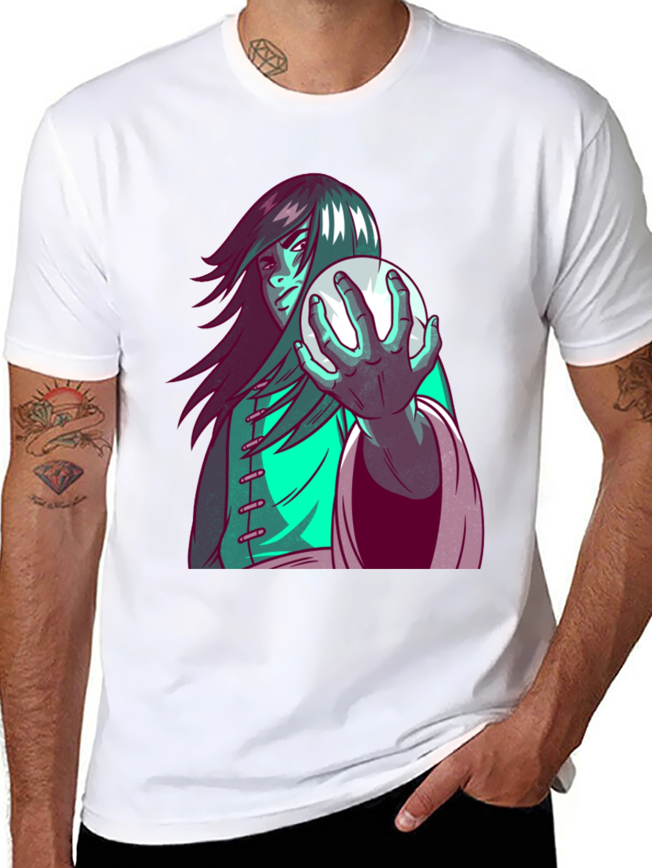 Mystic Orb T-Shirt: Unique Graphic Tee