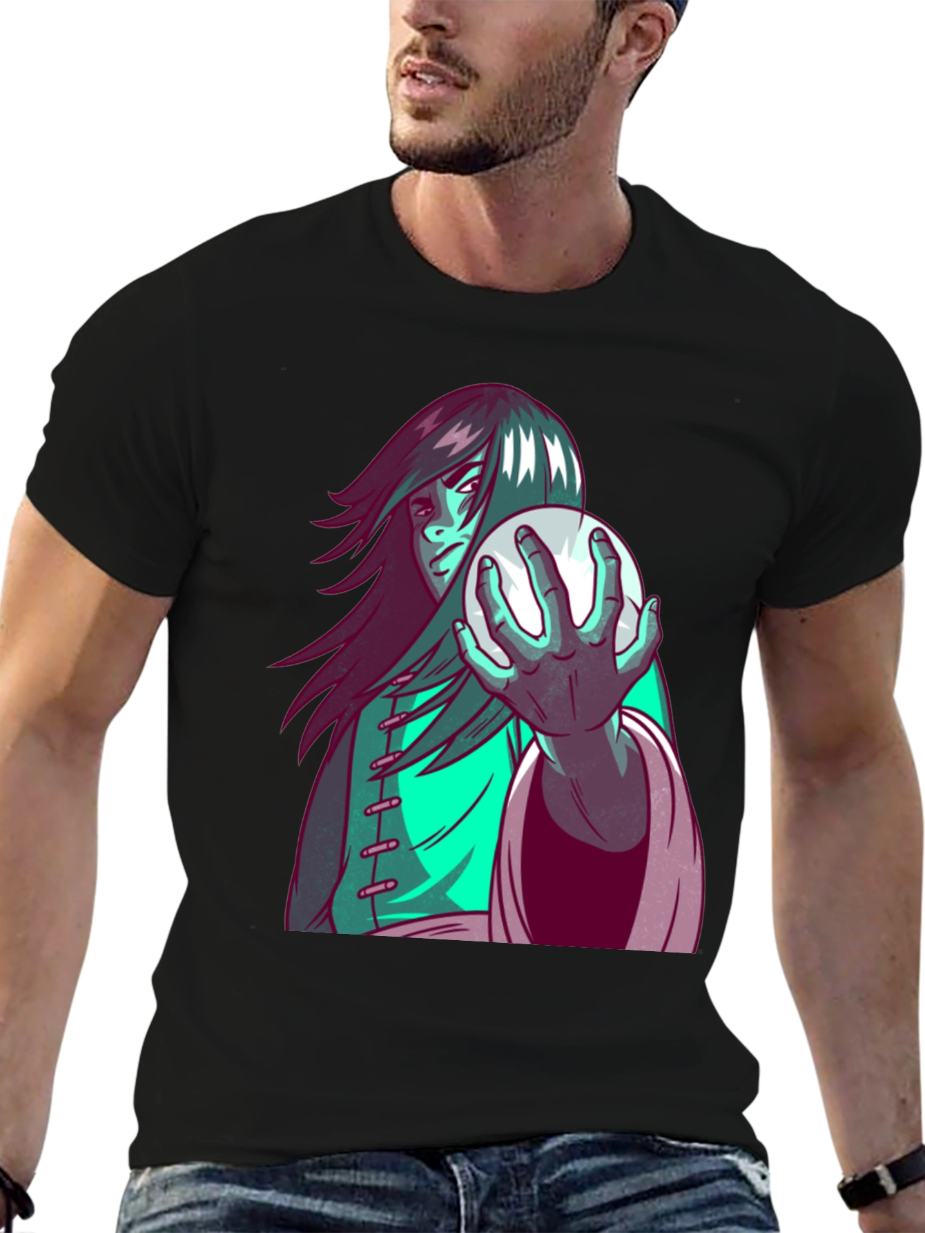 Mystic Orb T-Shirt: Unique Graphic Tee