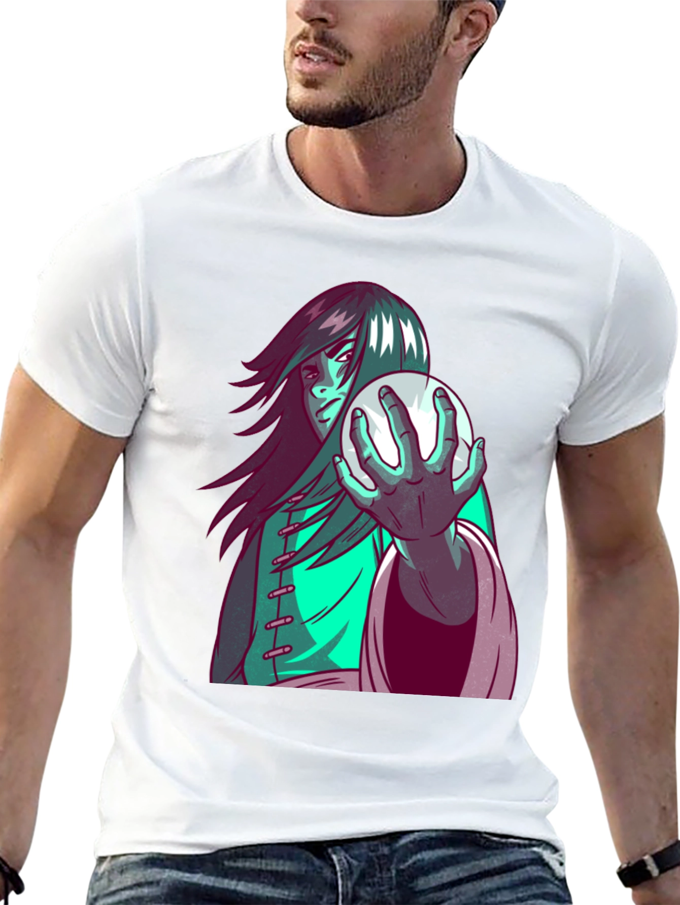 Mystic Orb T-Shirt: Unique Graphic Tee