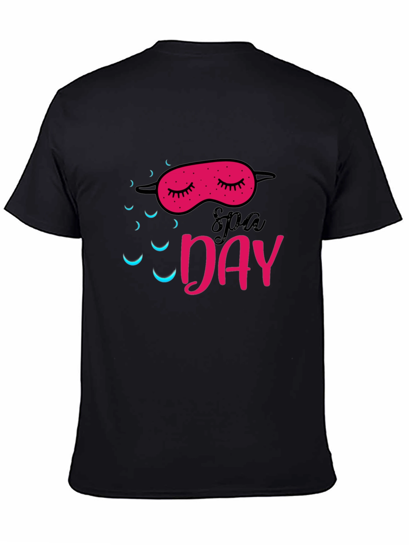 Spa Day Sleep Mask Graphic Tee