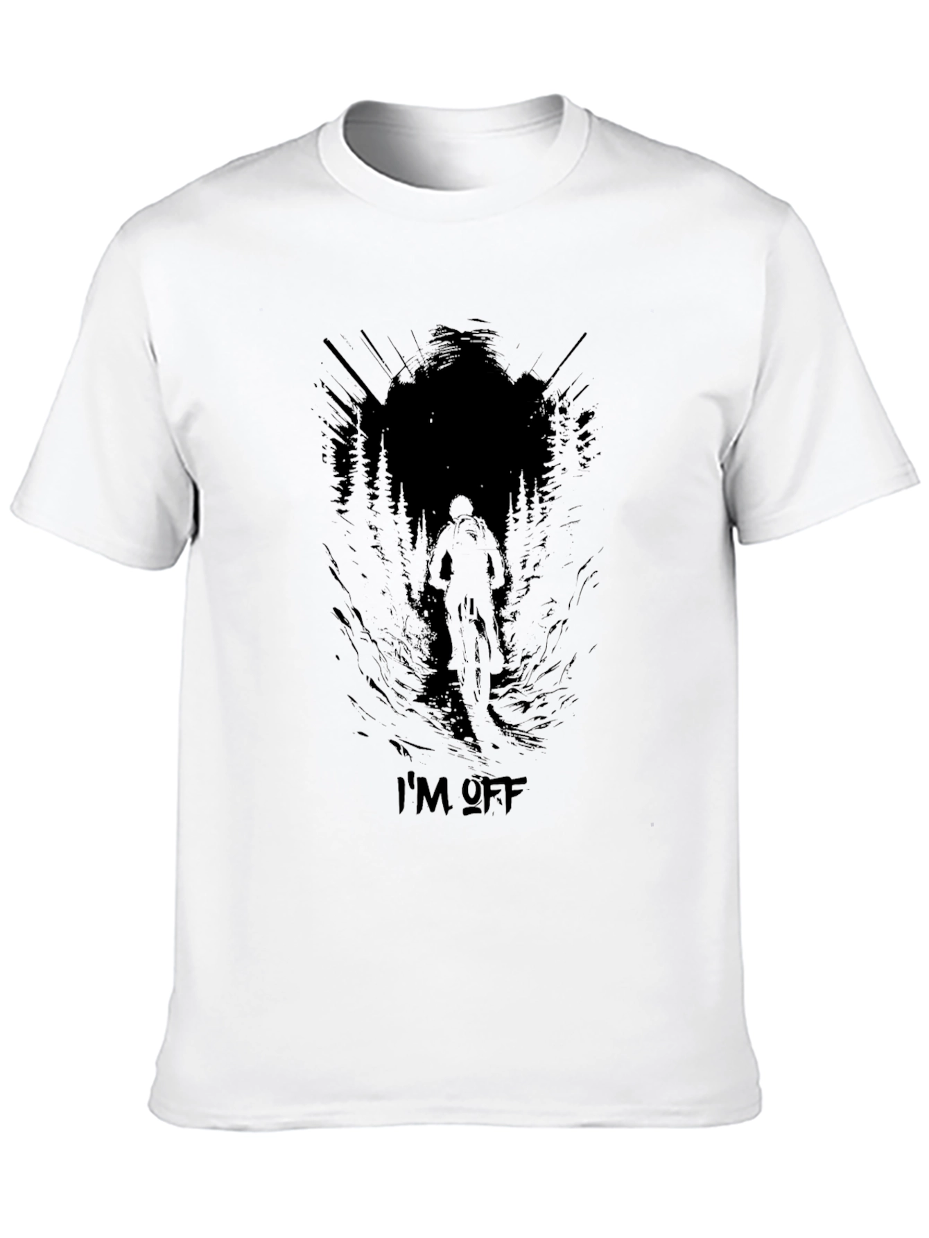 Im Off - Mountain Biker Graphic Tee