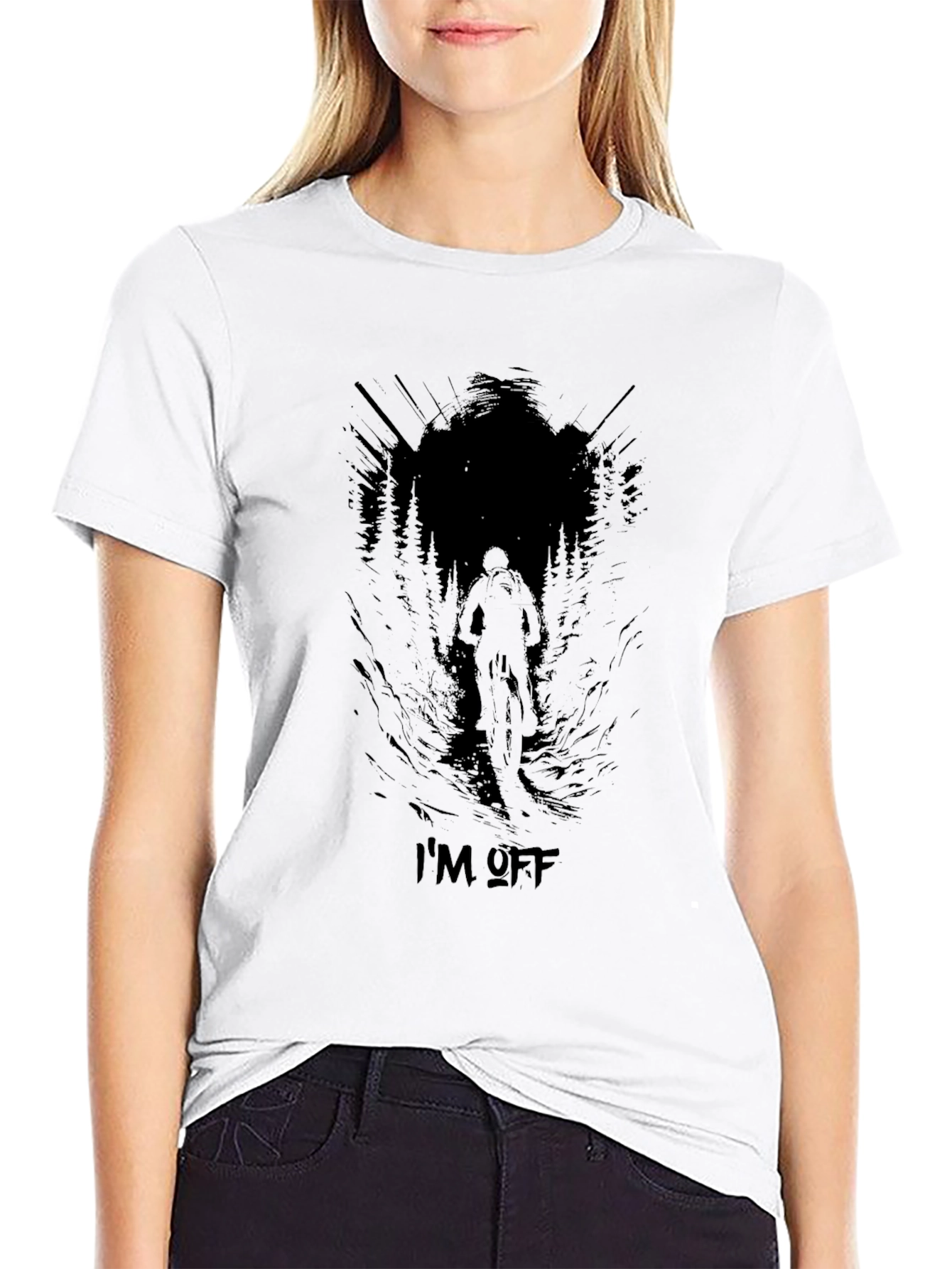 Im Off - Mountain Biker Graphic Tee
