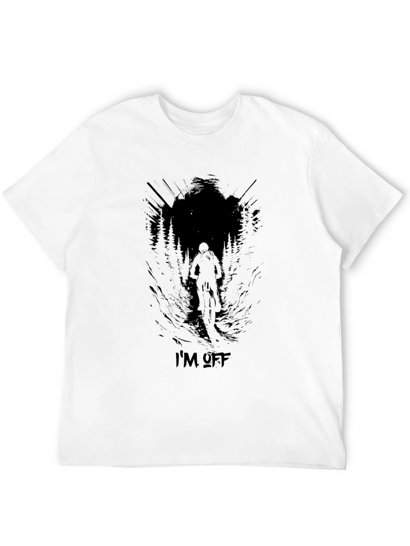 Im Off - Mountain Biker Graphic Tee