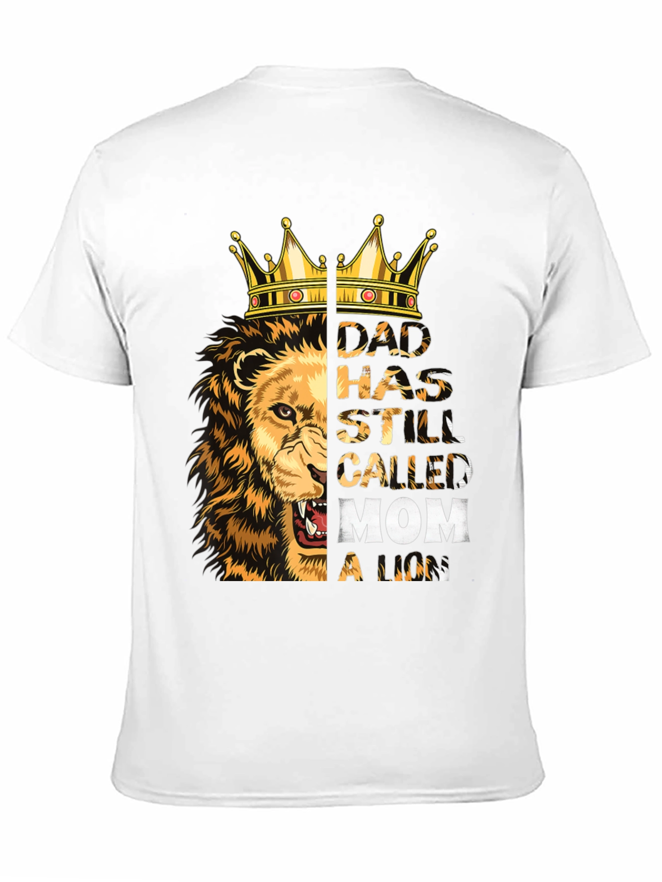 Dad Lion King Graphic T-Shirt - Fathers Day