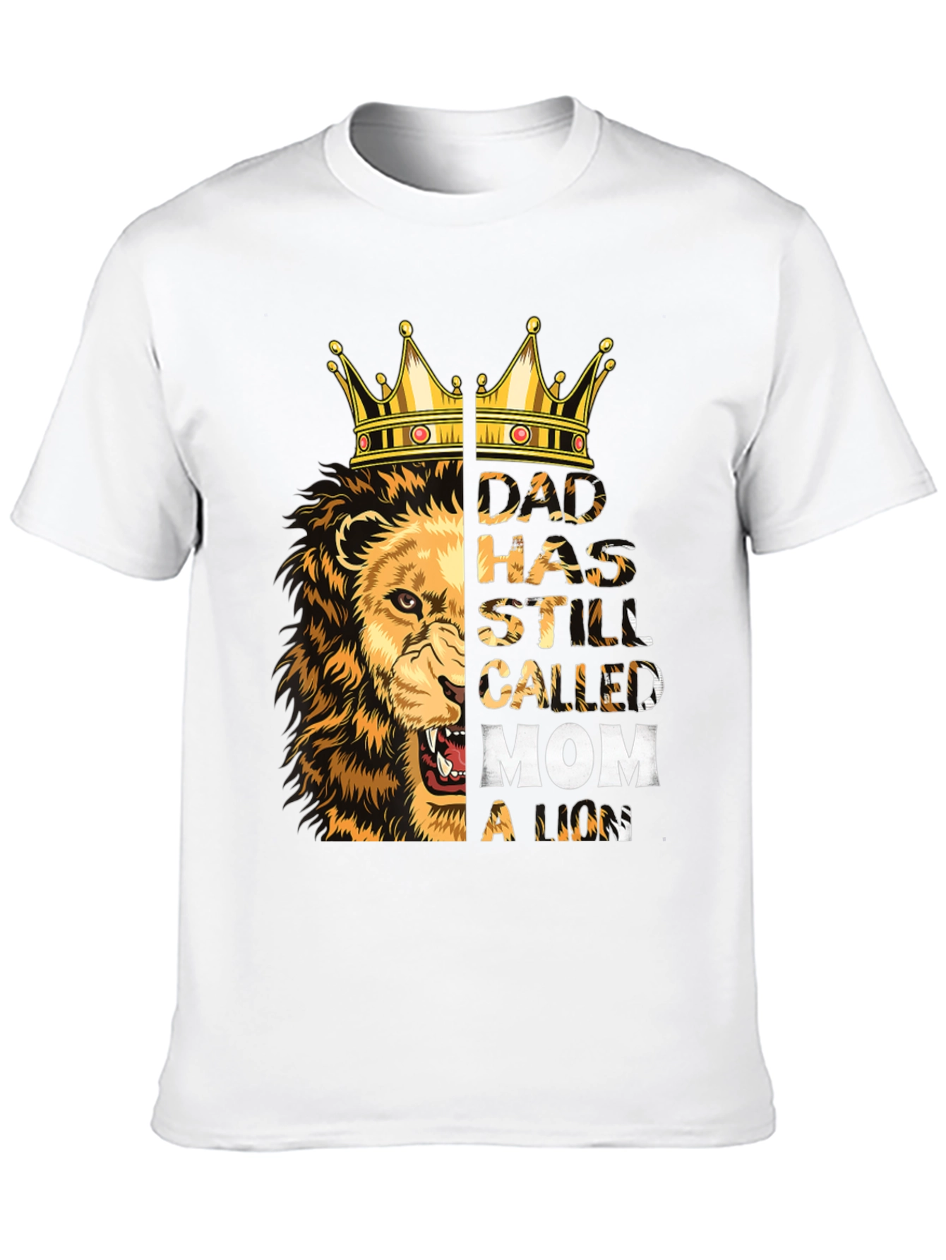 Dad Lion King Graphic T-Shirt - Fathers Day