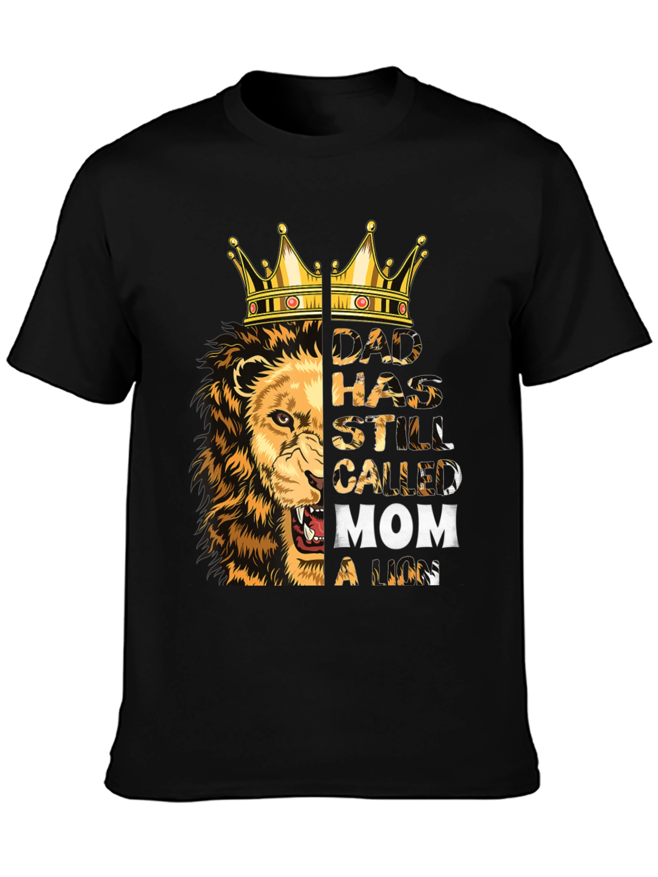 Dad Lion King Graphic T-Shirt - Fathers Day