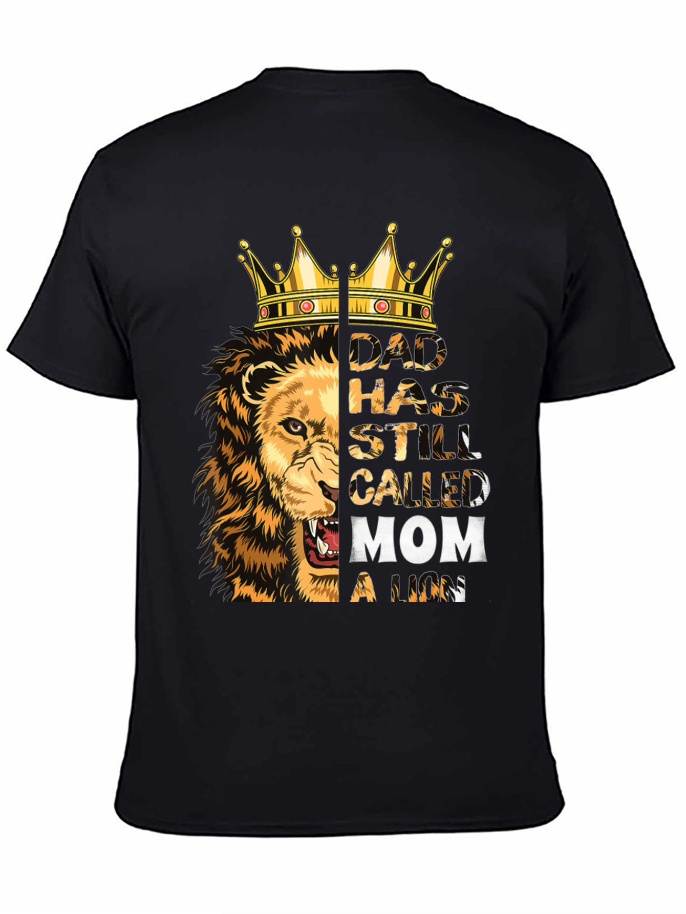 Dad Lion King Graphic T-Shirt - Fathers Day